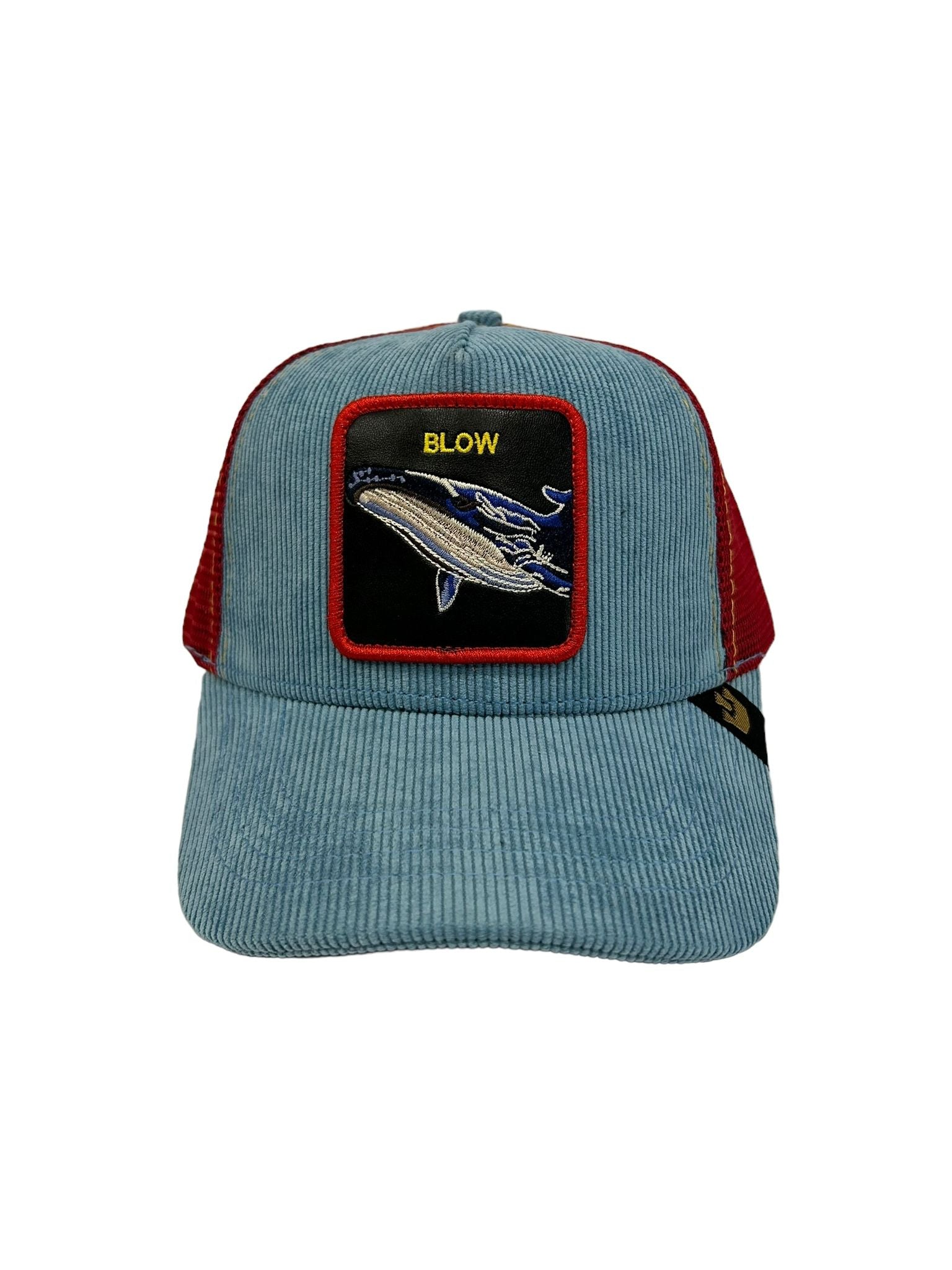 Goorin Bros Farm Trucker baseball Snapback Hat Cap Whale Ocean Drop Hat