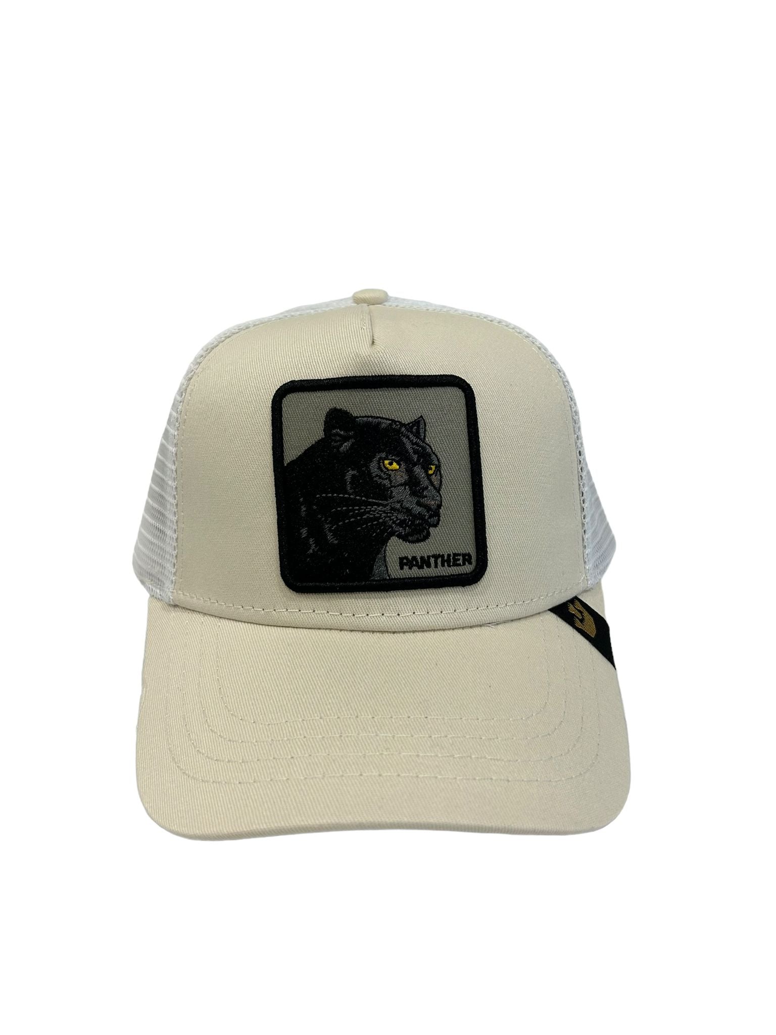 Goorin Bros. Men's The Farm Unisex Baseball Trucker Cap, Ivory (Panther), One Size