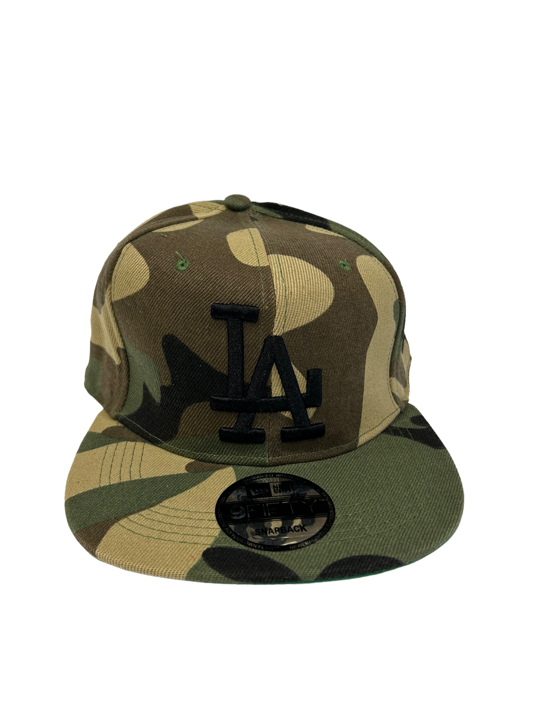 New Era 9FIFTY LA Dodgers Camo Cap Man Your Battle Stations