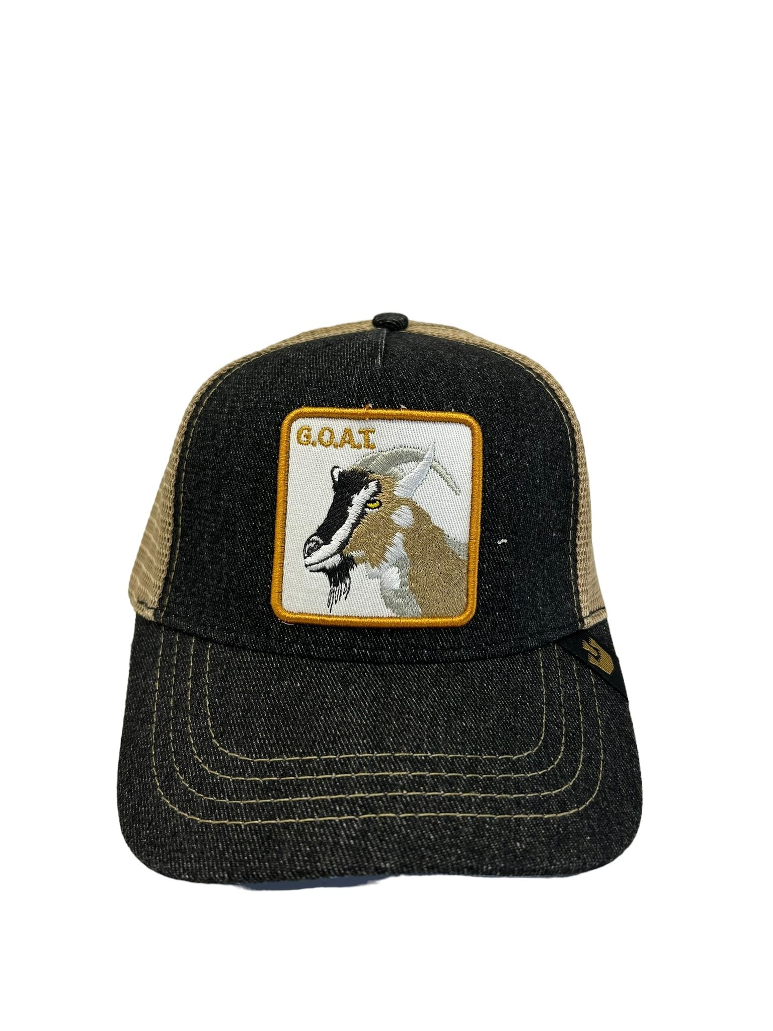 Goorin Bros. G.O.A.T Patch Trucker Hat embroidery baseball cap