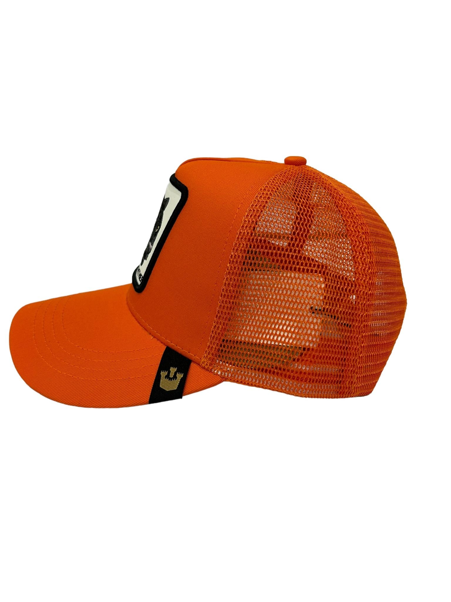 Goorin Bros Cock Orange Animal Farm Trucker Baseball Snapback Cap